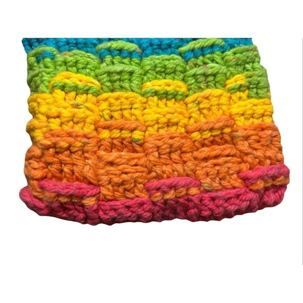 Colorful Crochet Bohemian Crossbody
